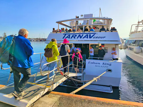 Milazzo - Fähre auf die Äolischen Inseln &ndash; &copy; Heike Jack - Eberhardt TRAVEL