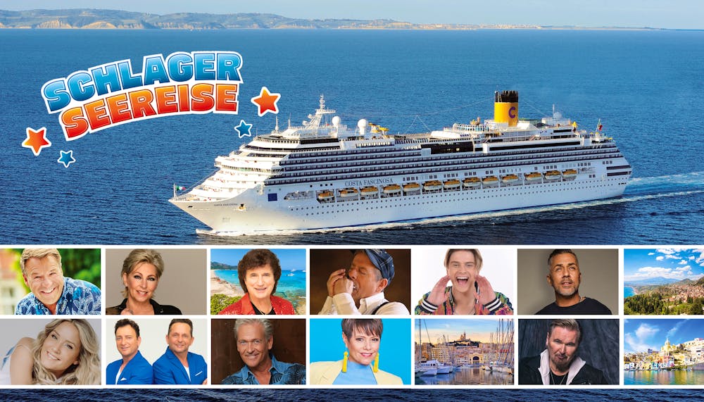 Schlagerkreuzfahrt mit Costa Fascinosa &ndash; &copy; Eberhardt TRAVEL & Costa Crociere & mehr