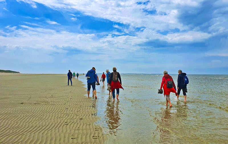 Strandspaziergang auf der Insel Spiekeroog - ©Marlies Thrum - Eberhardt TRAVEL