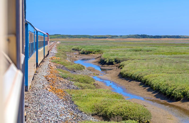 Die Inselbahn auf der Nordseeinsel Wangerooge - ©breitengrad66 - stock.adobe.com