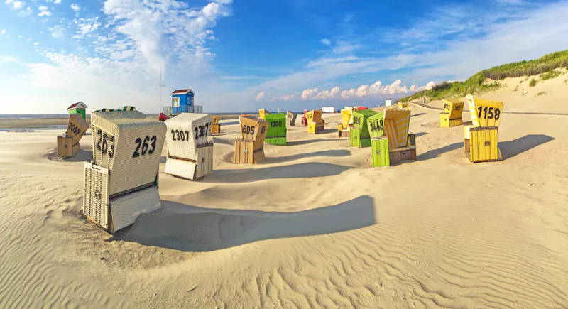 Nordsee-Strand auf der Insel Langeoog - &copy;zwehren - stock.adobe.com