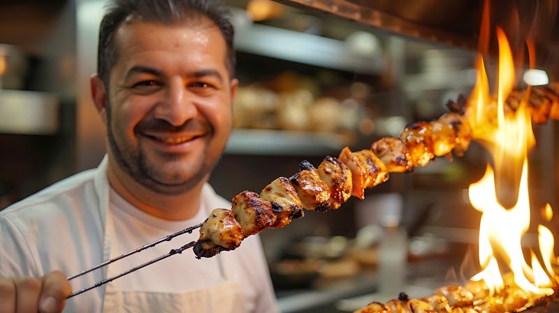 Souvlaki vom Grill - ©Tri_Graphic_Art - stock.adobe.com