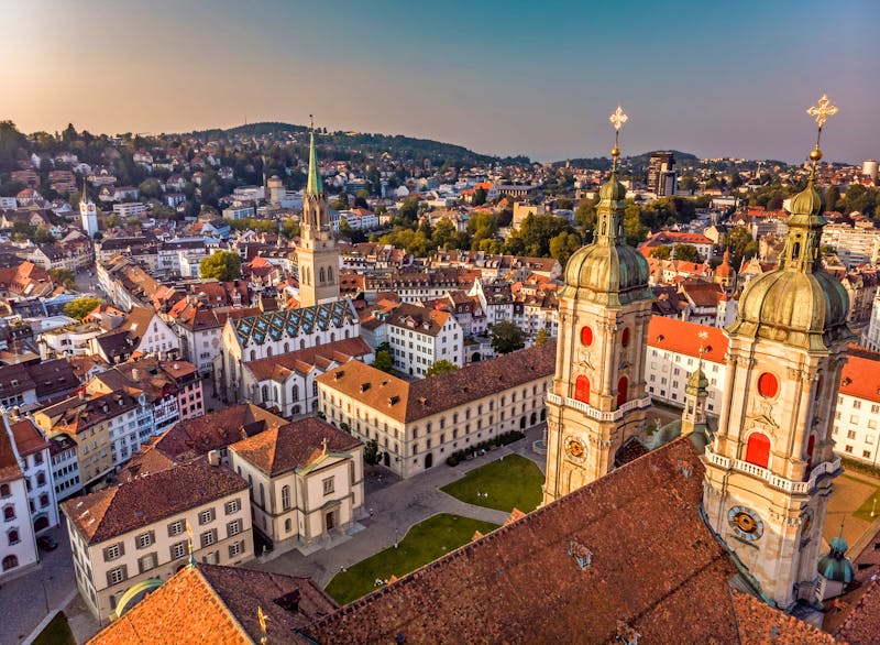 St. Gallen in der Schweiz - ©RuslanKphoto - stock.adobe.com