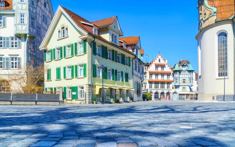 Gallusplatz in St. Gallen - ©HeinzWaldukat - stock.adobe.com