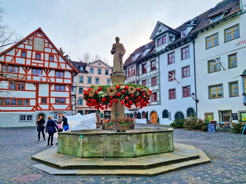 Gallusplatz in St. Gallen - ©Katrin Deutschbein - Eberhardt TRAVEL