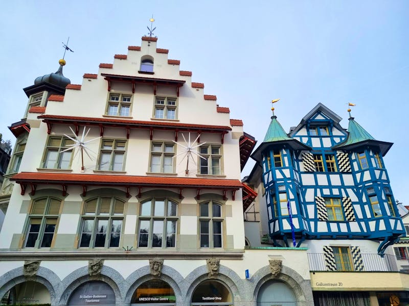 Bürgerhäuser in der Altstadt von St. Gallen  - ©Katrin Deutschbein - Eberhardt TRAVEL