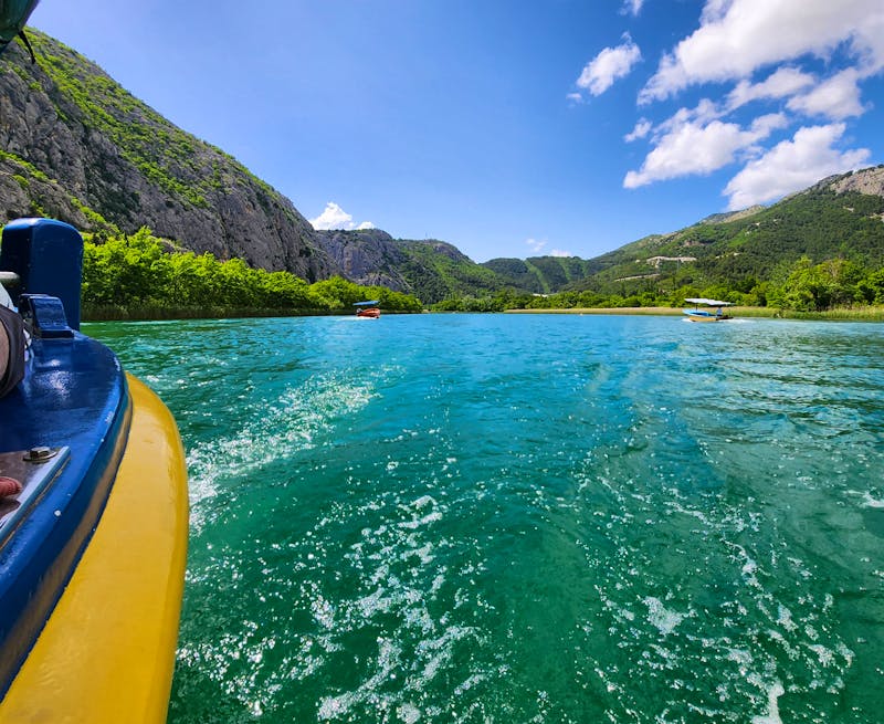 Bootsfahrt auf dem Fluss Cetina - ©Petra Hady - Eberhardt TRAVEL