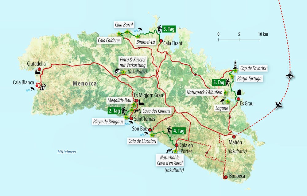 Ihre Reiseroute – © Eberhardt TRAVEL