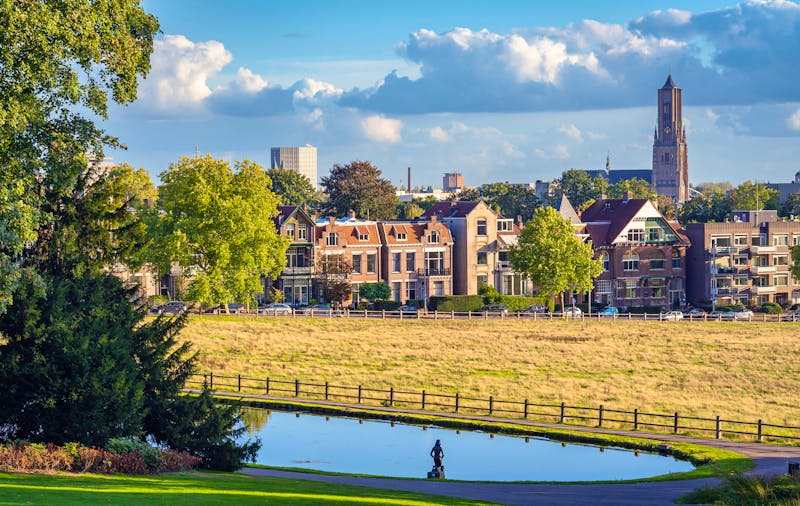 Skyline von Arnhem in der niederländischen Provinz Gelderland  - ©Milos - stock.adobe.com