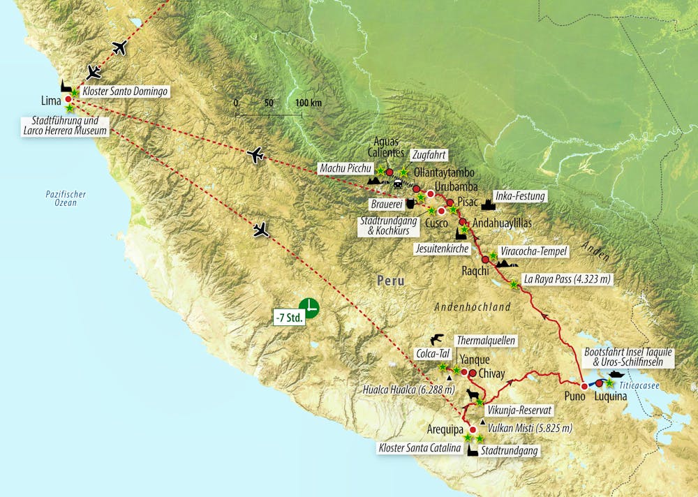 Ihre Reiseroute – © Eberhardt TRAVEL