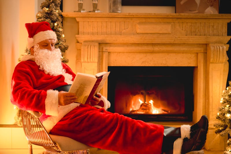 Weihnachtsmann im Hotel Maxymilian Unique Hotel – ©Hotel Maxymilian