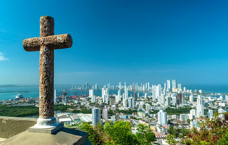 Blick auf Cartagena de Indias vom Kloster La Popa - ©Cacio Murilo - stock.adobe.com