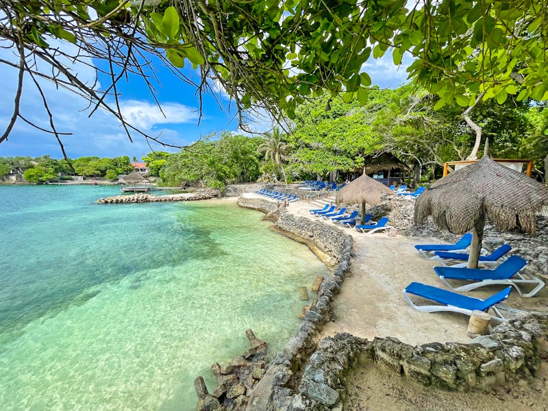 Islas del Rosario bei Cartagena de Indias im Karibischen Meer - ©Diegomezr - stock.adobe.com