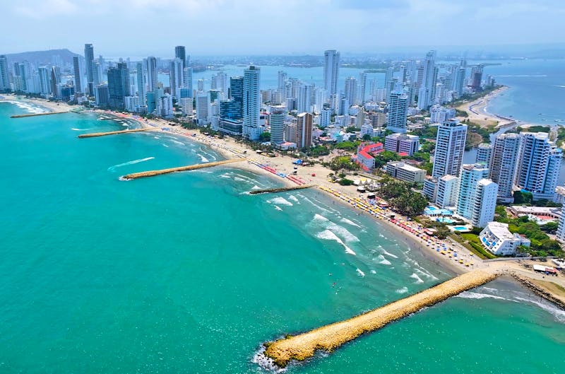 Stadtstrand von Cartagena - ©ByDroneVideos - stock.adobe.com