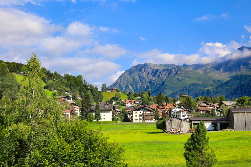 Klosters in den Schweizer Alpen - ©Martin Hablützel  Neuhofstrasse 50  6345 Neuheim  Schweiz