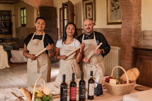 Kochkurs im Castello Tricerchi, Montalcino &ndash; &copy; MAGIDA Brunello Cooking Class