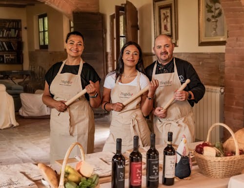 Kochkurs im Castello Tricerchi, Montalcino – © MAGIDA Brunello Cooking Class