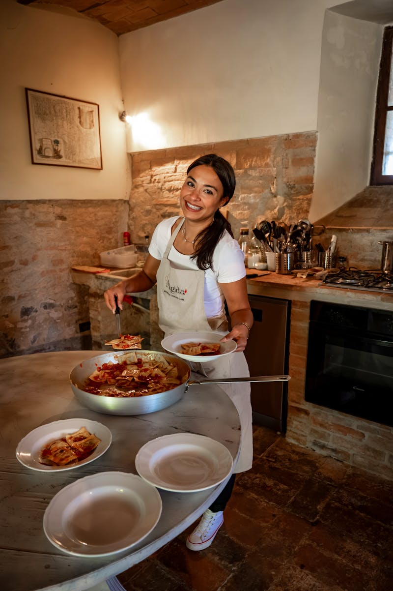 Kochkurs im Castello Tricerchi, Montalcino - ©MAGIDA Brunello Cooking Class