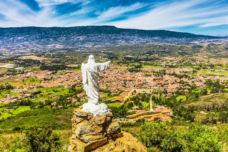 Mirador El Santo über Villa de Leyva  - ©snaptitude - stock.adobe.com