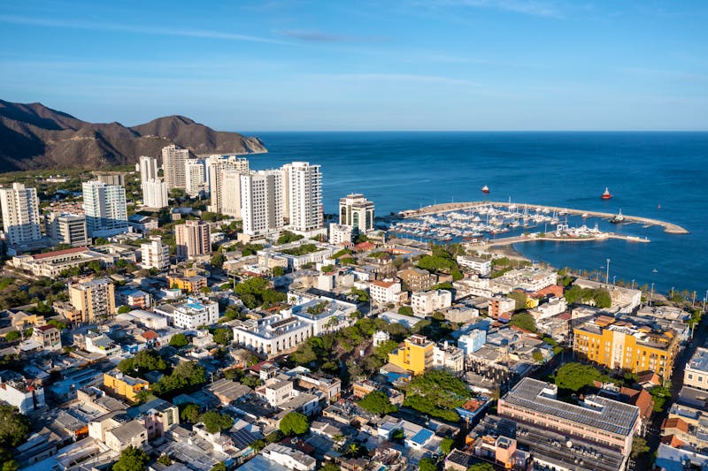 Santa Marta an der Karibikküste Kolumbiens - ©demerzel21 - stock.adobe.com