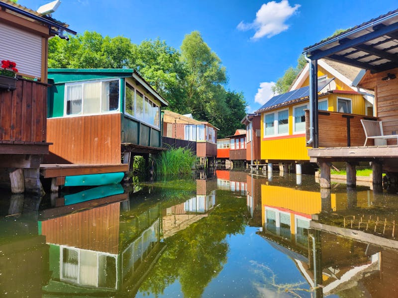 Stelzenhäuser am Inselsee bei Güstrow - ©Petra Hady - Eberhardt TRAVEL