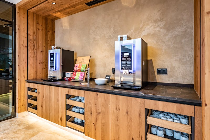 Hotel Berghof Mayrhofen - Kaffeeautomat – ©Ing  Thomas Buchberger