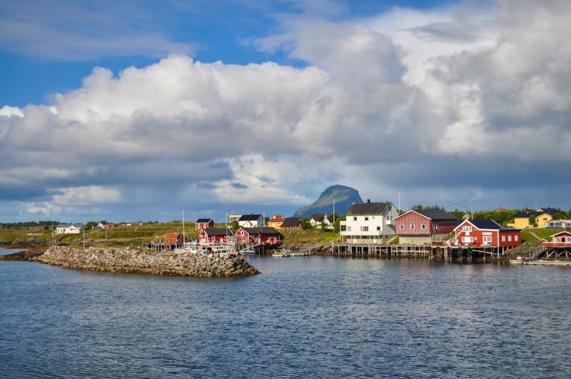 Fährfahrt zur Insel Lovund in Helgeland - ©Ilga - stock.adobe.com