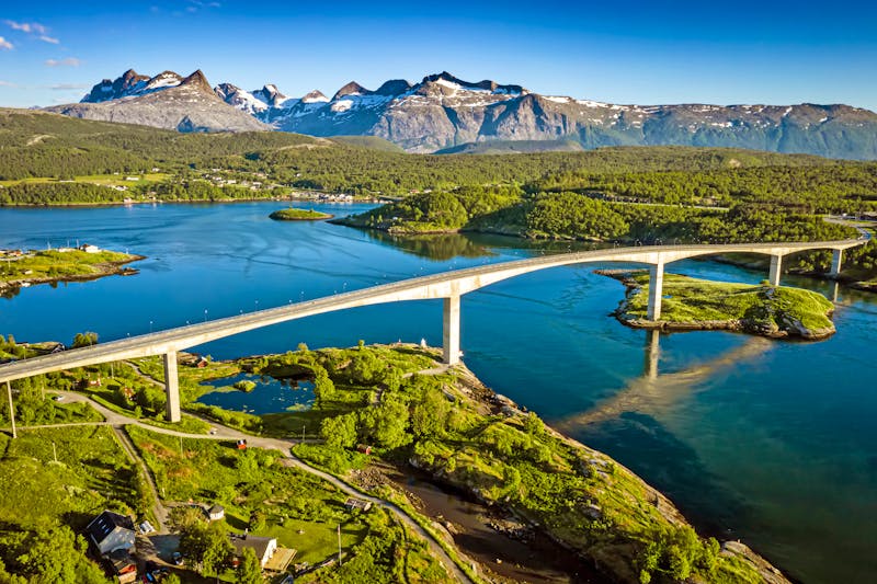 Gezeitenstrom Saltstraumen im Nordwesten Norwegens - ©Andrei Armiagov - stock.adobe.com