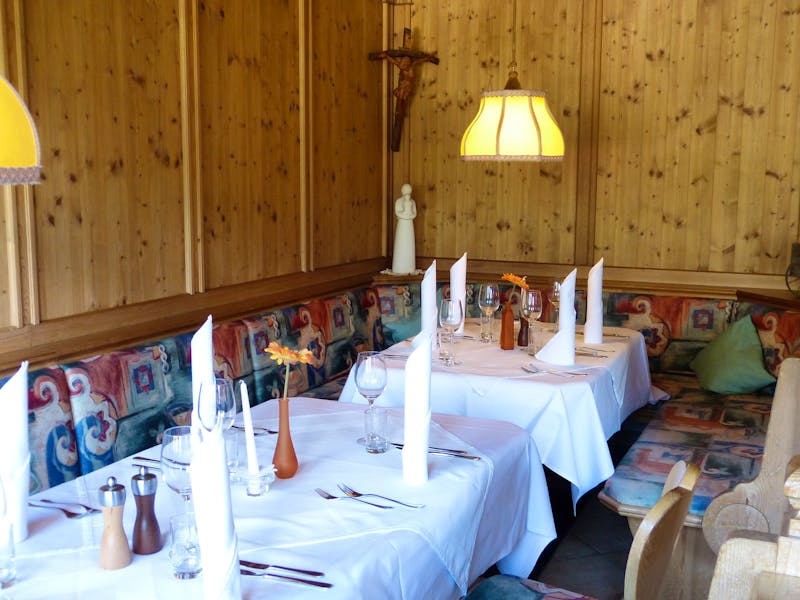Hotel-Pension Eckartauerhof in Mayrhofen - Essenstisch  – ©Hotel-Pension Eckartauerhof in Mayrhofen