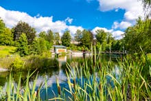 Santé Royale Hotel- & Gesundheitsresort Warmbad in Wolkenstein - Kurpark  – © @Dirk Rueckschloss/BUR