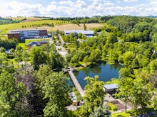 Santé Royale Hotel- & Gesundheitsresort Warmbad in Wolkenstein - Kurparksee  – © Verwendung nur mit ausdrücklicher Genehmigung durch BUR Werbeagentur GmbH