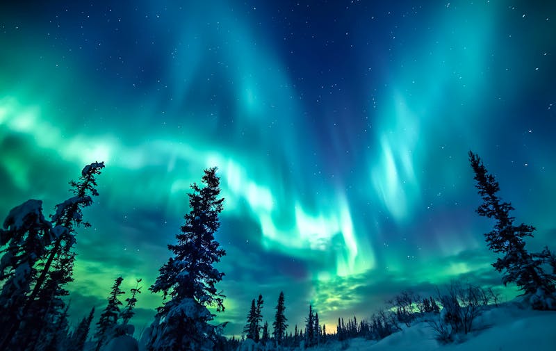 Polarlichter in Finnisch Lappland - ©Dimitri - stock.adobe.com