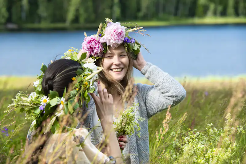 Feierlichkeiten zum Mittsommer in Schweden &ndash; &copy; Anna Hållams / imagebank.sweden.se