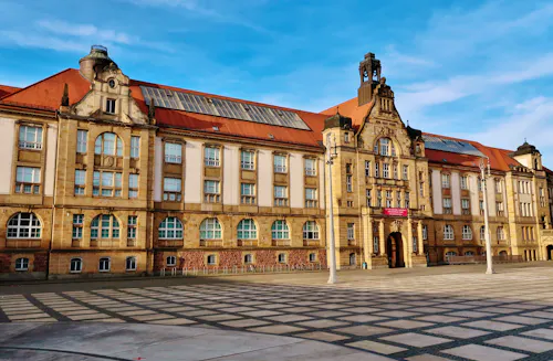 Chemnitz - König-Albert-Museum und heutige Kunstsammlungen &ndash; &copy; Franz Gerhard - stock.adobe.com