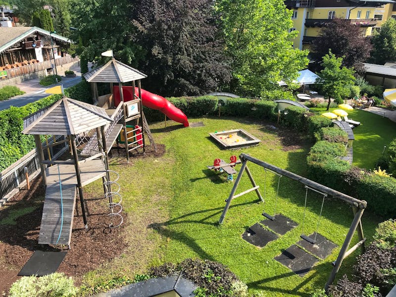 Hotel Der Schütthof in Zell am See - Kinderspielplatz – ©Hotel Der Schütthof in Zell am See