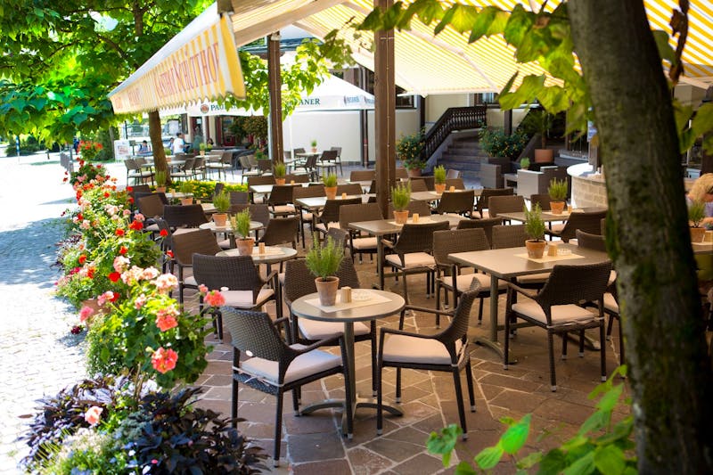 Hotel Der Schütthof in Zell am See - Gastgarten – ©Hotel Der Schütthof in Zell am See