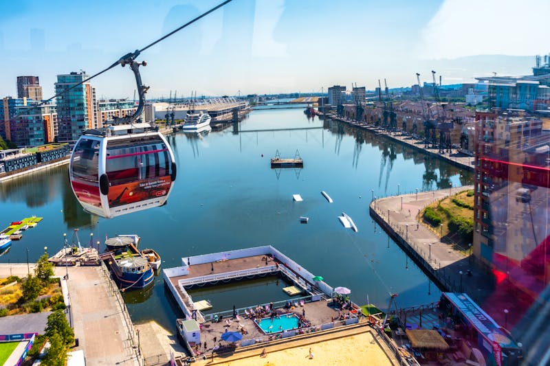 London - Seilbahnfahrt über die Themse - ©alzamu79 - stock.adobe.com