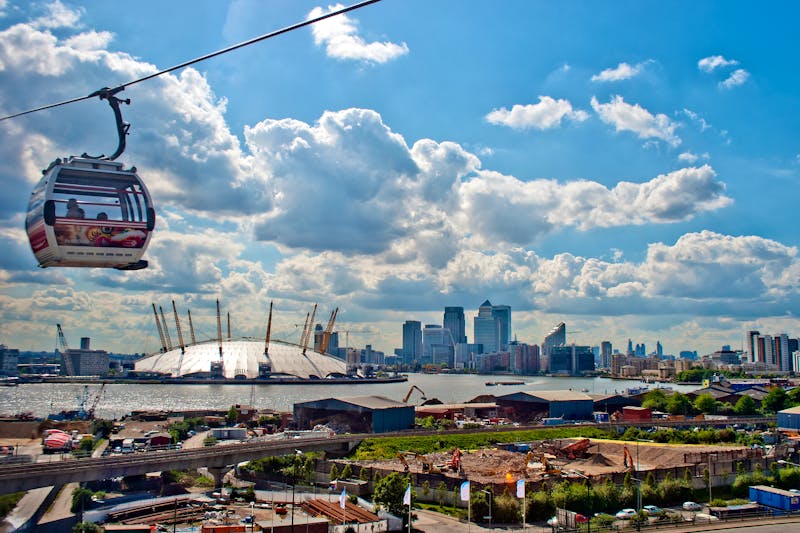 London - Seilbahnfahrt über die Themse - ©Andy Evans Photos - stock.adobe.com
