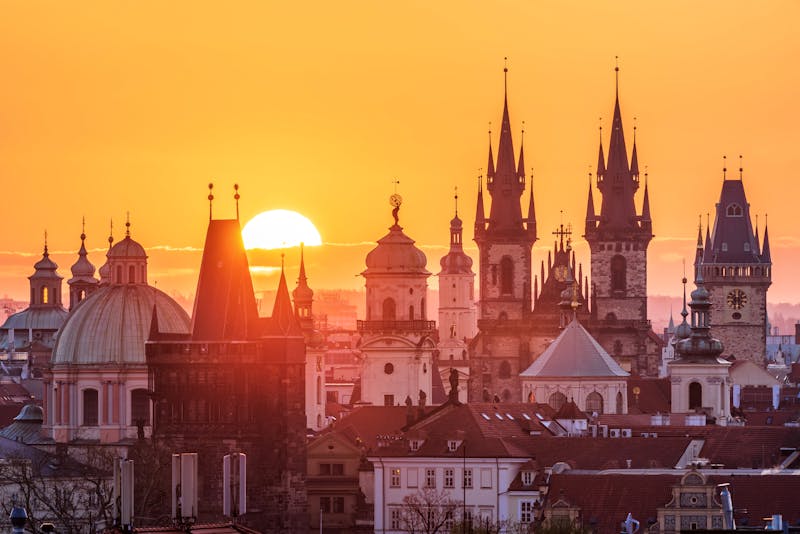 Prager Altstadt im Dämmerlicht - ©Ondrej Bucek - stock.adobe.com