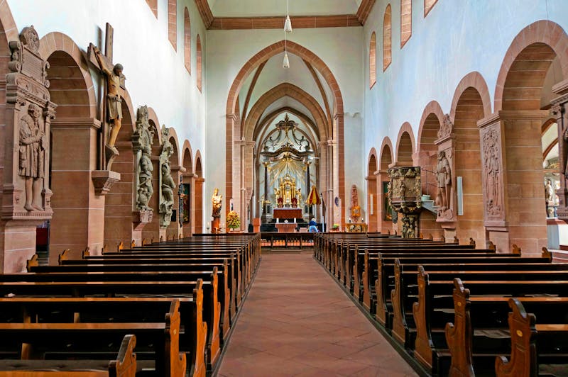  Stiftskirche in Aschaffenburg  - ©etfoto - stock.adobe.com