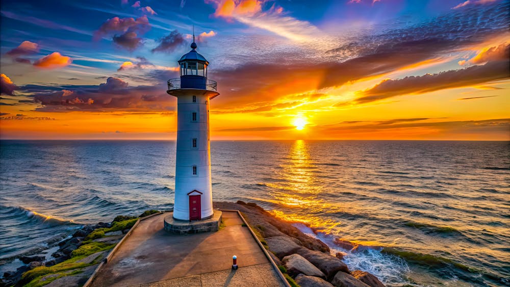 Leuchtturm an der Ostsee &ndash; &copy; Sujid - stock.adobe.com