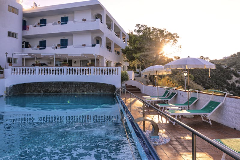 Hotel Grazia alla Scannella in Forio - Pool  – ©Hotel Grazia alla Scannella in Forio 