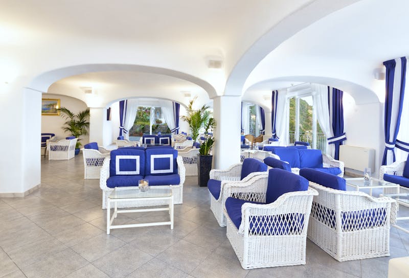 Hotel Grazia alla Scannella in Forio - Sitzbereich  – ©Hotel Grazia alla Scannella in Forio 