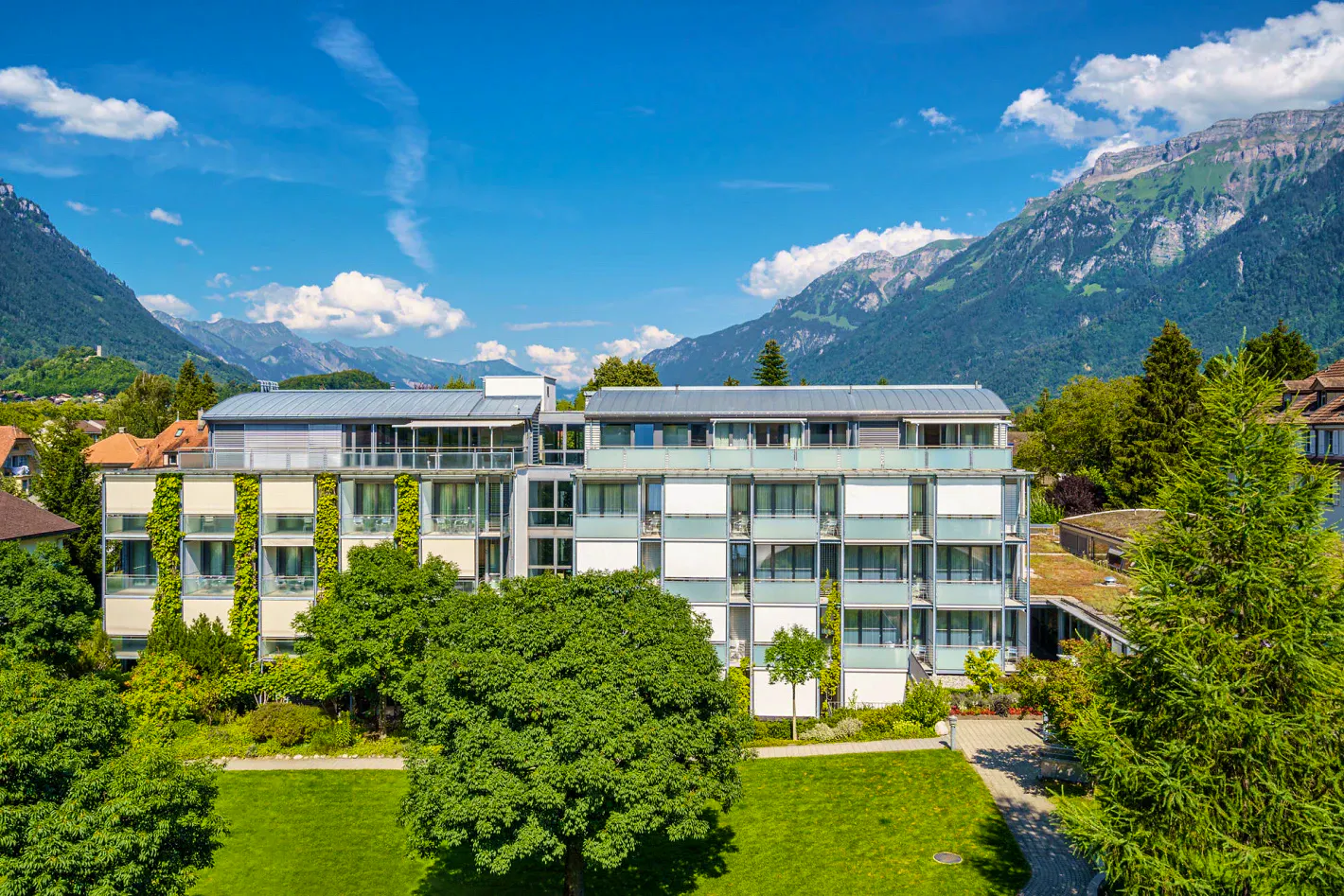 Hotel Artos in Interlaken Außenansicht&nbsp;&ndash;&nbsp;&copy;&nbsp;Hotel Zentrum Artos Interlaken