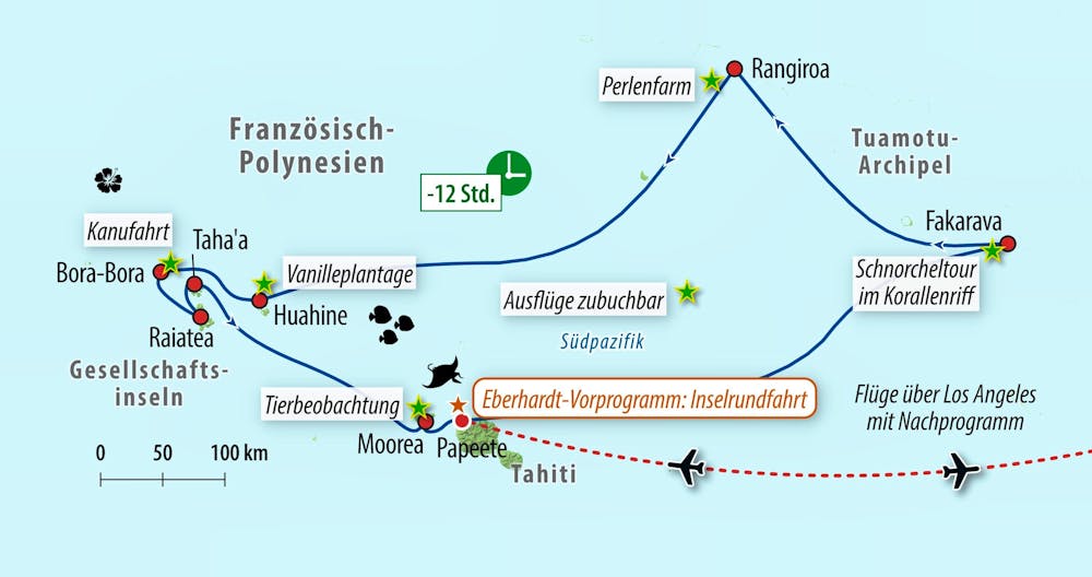Ihre Reiseroute – © Eberhardt TRAVEL