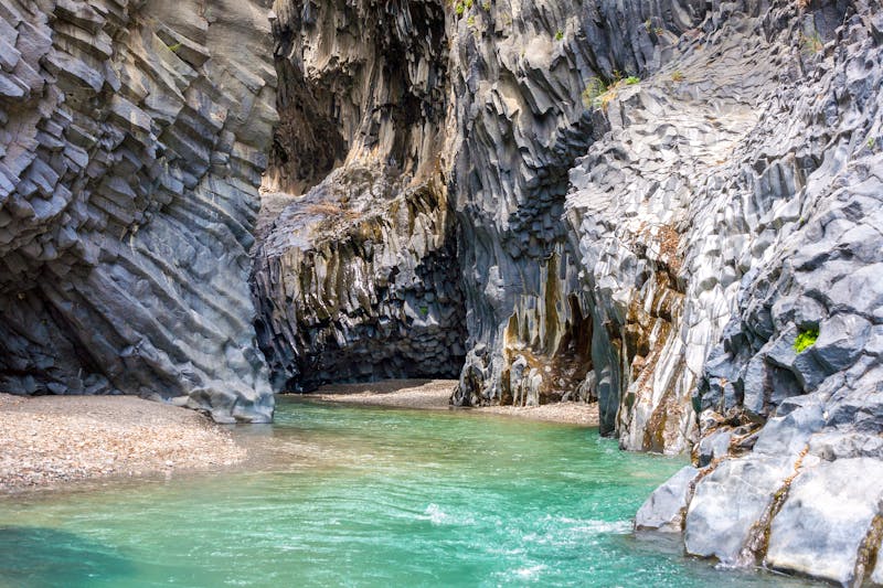 Alcantara Schlucht in Sizilien Italien - ©andras_csontos - stock.adobe.com