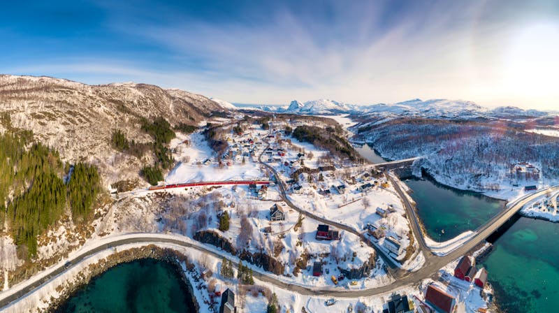 Nordlandsbanen Zugfahrt im Winter - ©Anders Haukland - stock.adobe.com