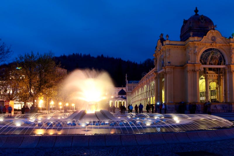 Marienbad - Abendstimmung – ©Hotel Krivan Marienbad