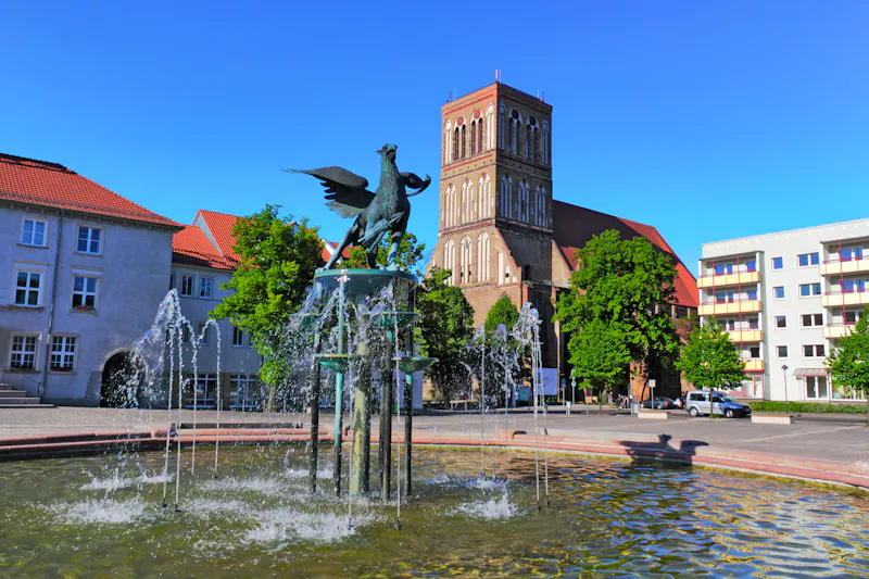 Rathausplatz in Anklam  - &copy;ArTo - stock.adobe.com