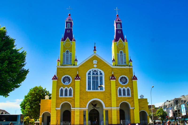 Kirche von Castro in Chile - ©maxvalenciam - stock.adobe.com